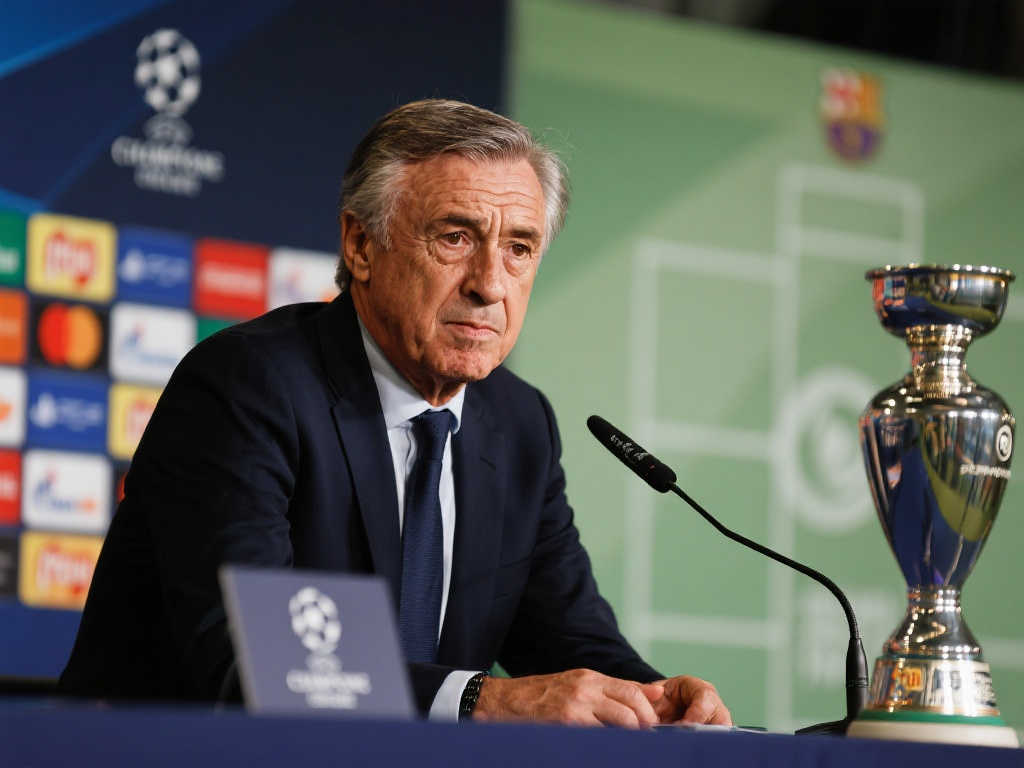 安切洛蒂在西甲主帅会议上呼吁裁判给予主教练更多尊重